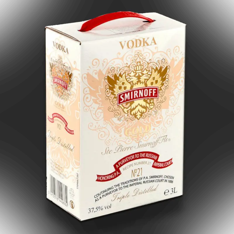 Горілка Smirnoff 3л (тетрапак)
